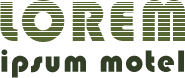 Lorem Ipsum Motel Logo